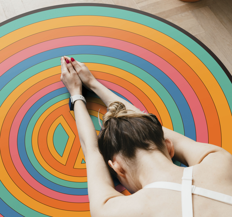 Simbol mira kružni tepih - TenStickers