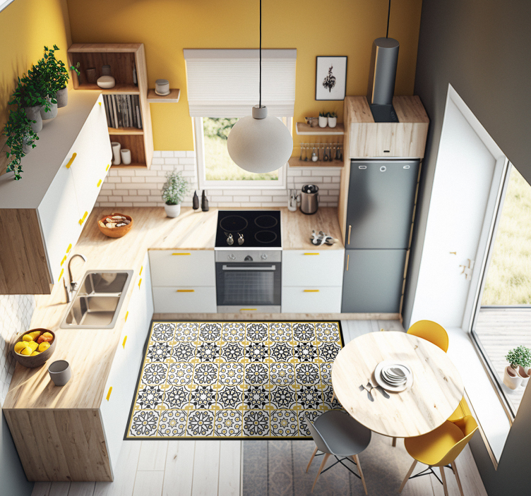 Portugalski motiv podne pločice za kuhinju - TenStickers