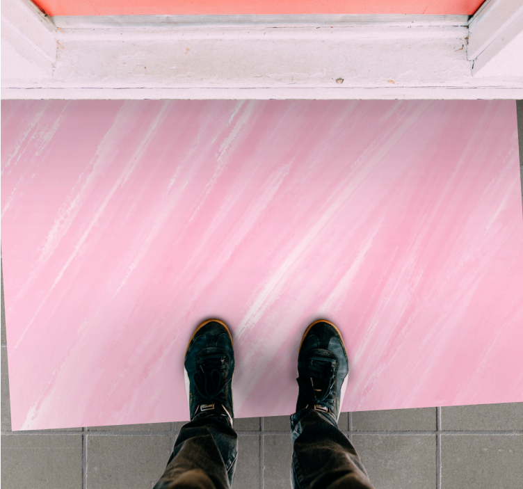 Vinil podovi ružičasta meko ružičasti mramor - TenStickers