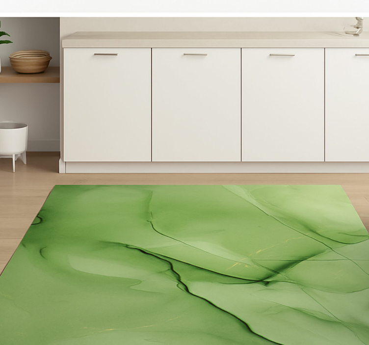 Mramorni vinilni tepih motiv smaragdnog efekta - TenStickers