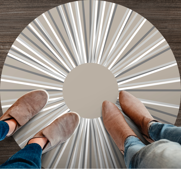 Nordijski apstraktni pravokutni uzorak nordijski rug - TenStickers