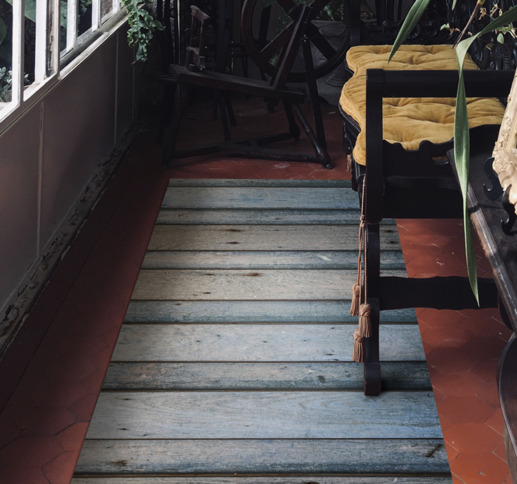 Original drvena daska 3d tekstura drveni vinil tepih - TenStickers