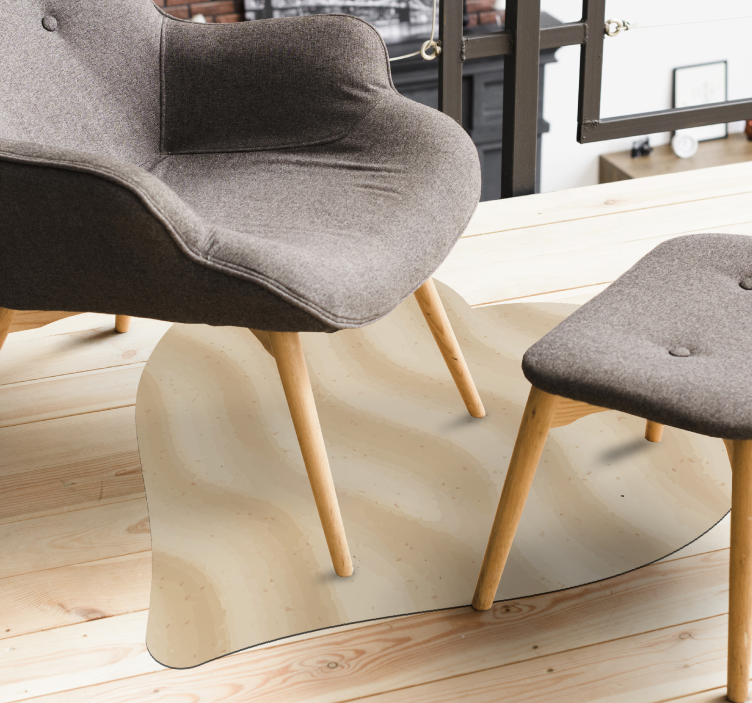 Plaža ljubav moderni vinil prostirka - TenStickers