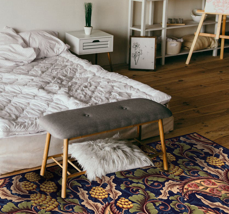 Realistična ilustracija tepih dnevnog boravka - TenStickers