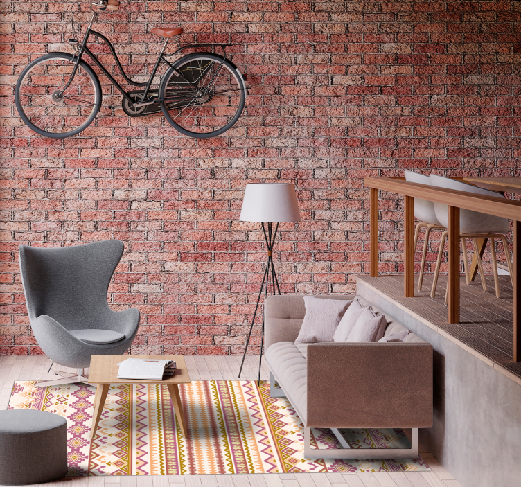 Vintage tepih boho estetskog stila - TenStickers