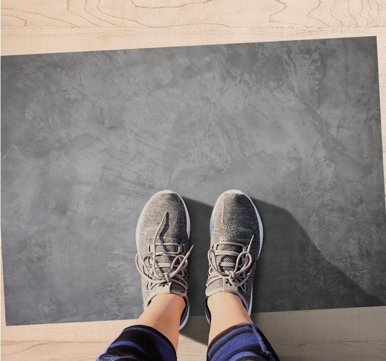 Rustikalni stil sivi uzorak tekstura tepih - TenStickers