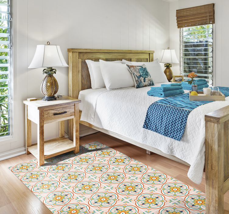 šarene mozaik pločice vinil prostirke - TenStickers