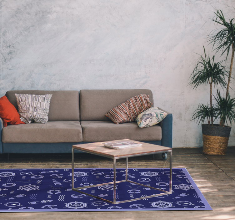 Sidra i užad moderni tepih - TenStickers