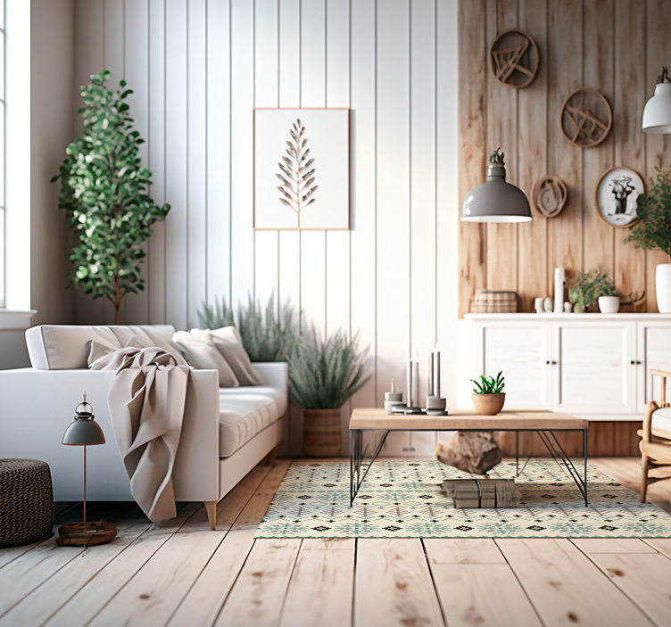 Tradicionalni nordijski dizajn nordijski tepih - TenStickers