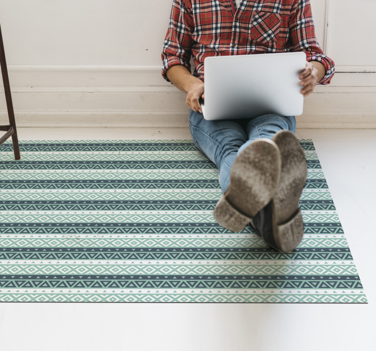 Vinil podovi dnevna soba geometrijski uzorak kućni naglasak - TenStickers