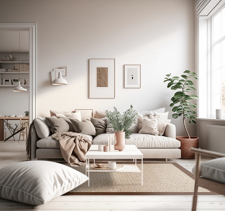 Vinil podovi druge teksture efekt tkanja - TenStickers