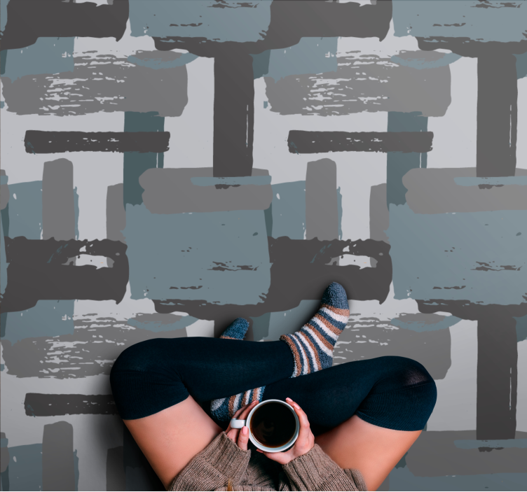 Vinil podovi mozaik apstraktni mozaik - TenStickers