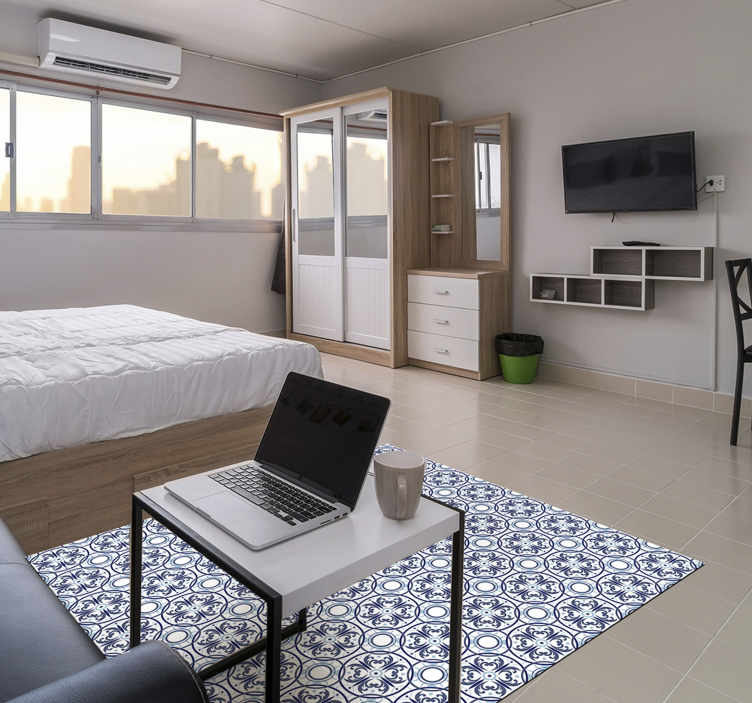 Vinil pločice geometrijski Efekt Pločica Pokrivanja - TenStickers