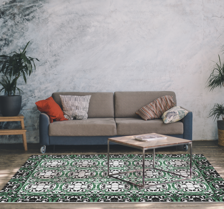 Vinil pločice kićeni mozaik - TenStickers