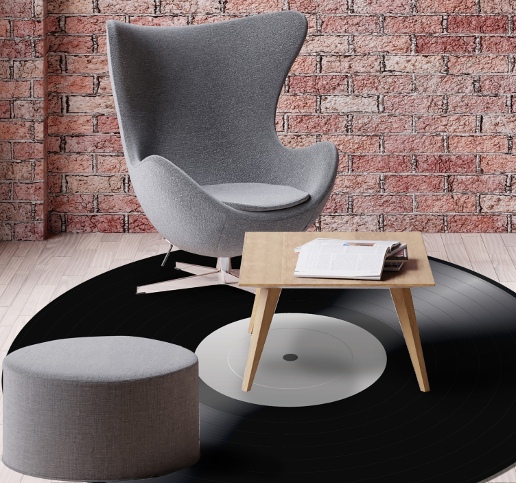 Vinil rekord vintage vinil prostirka - TenStickers