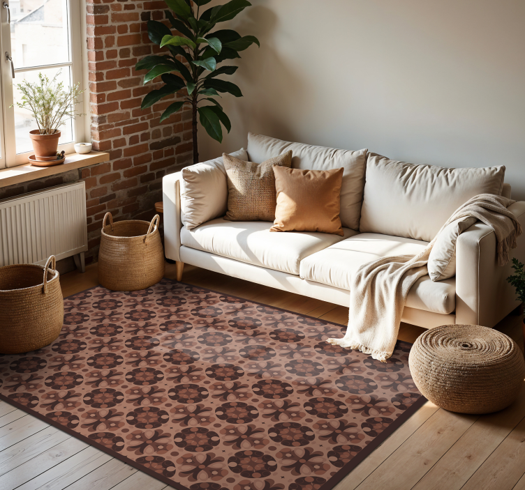 Vinil pločice mocha mousse - TenStickers