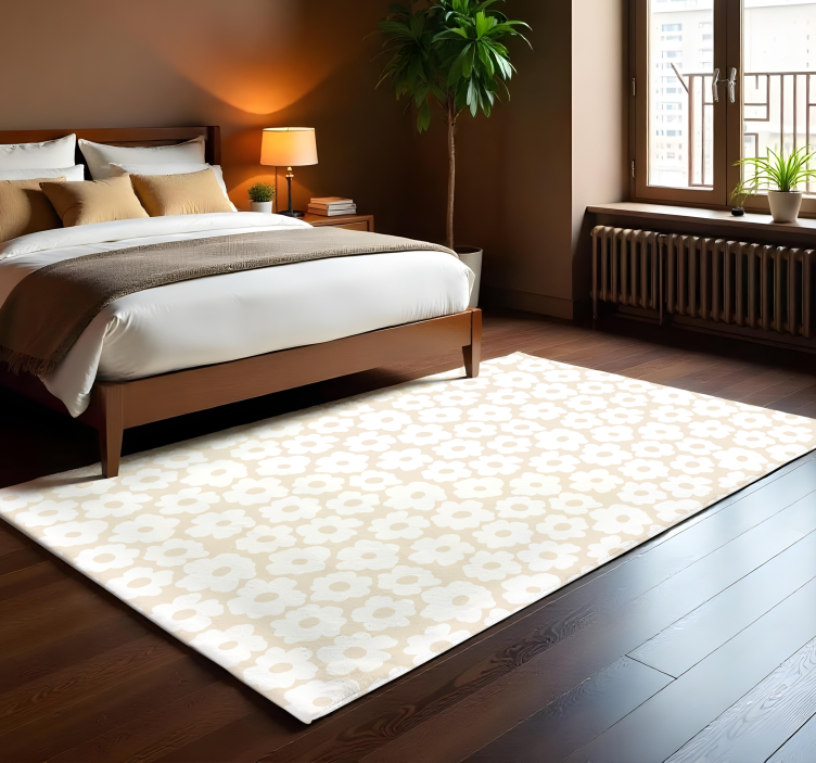 Vinil podovi cvijeće i biljke bijeli mak - TenStickers