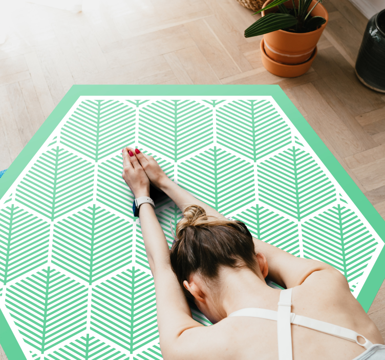 Vinil podovi cvijeće i biljke botanička geometrija - TenStickers