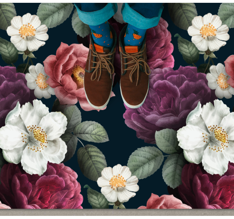 Vinil podovi cvijeće i biljke botanički šik sofisticiranost - TenStickers