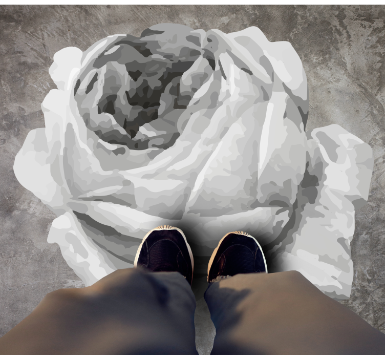 Vinil podovi cvijeće i biljke cvijet ruže - TenStickers