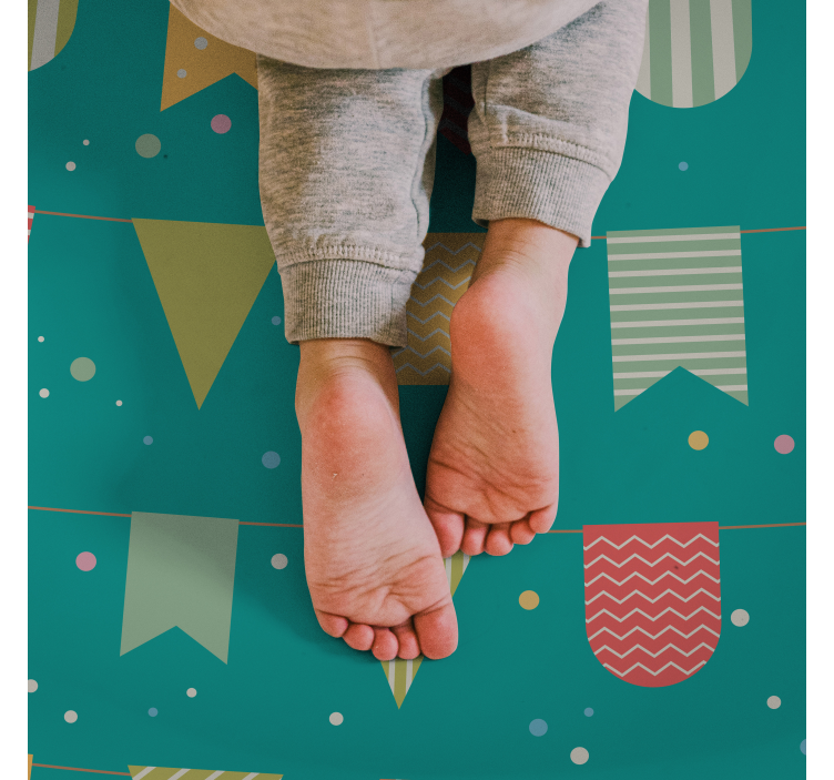 Vinil podovi djeca svečana strnadica - TenStickers