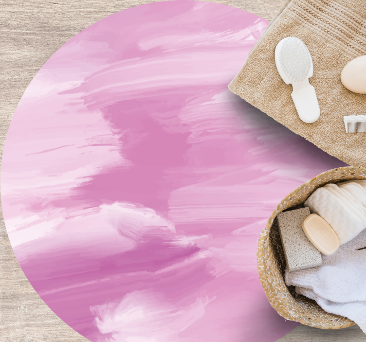 Vinil podovi druge teksture nježni ružičasti vrtlozi - TenStickers