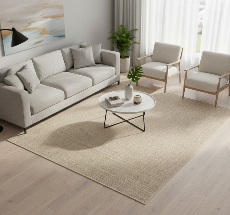 Vinil podovi druge teksture u bež tkaninskom efektu - TenStickers