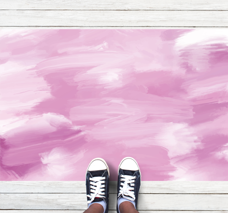 Vinil podovi druge teksture u nježnim ružičastim tonovima - TenStickers