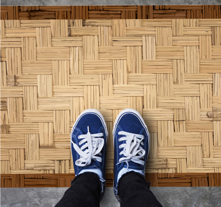 Vinil podovi ulazni hodnik organska tkana površina - TenStickers