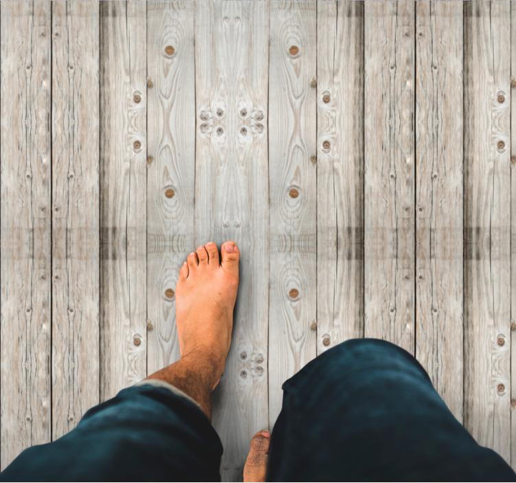 Vinil podovi efekt drva stare drvene daske - TenStickers