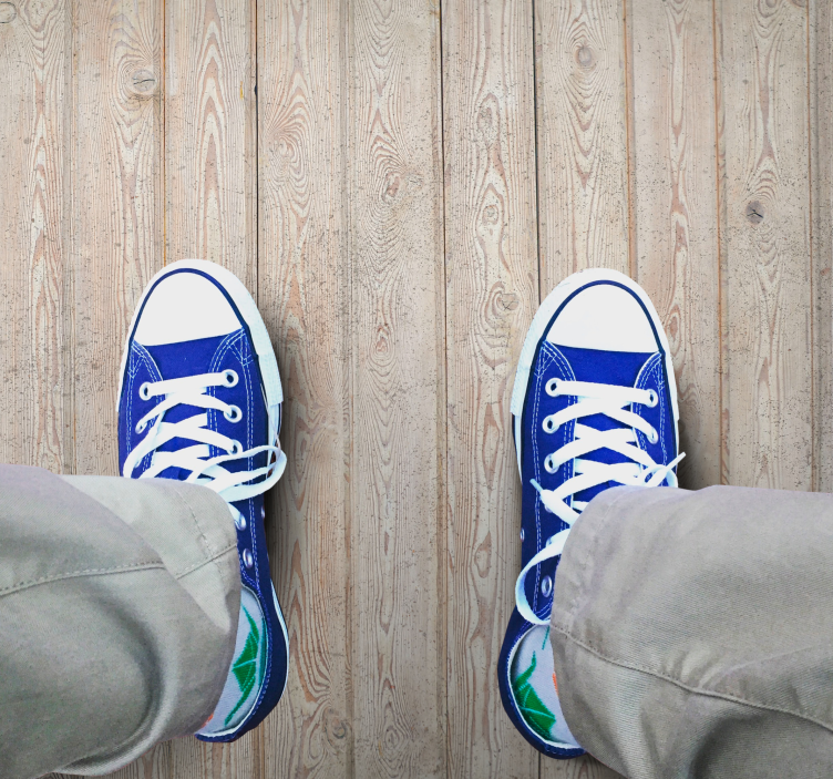 Vinil podovi efekt drva svijetlosmeđe daske - TenStickers