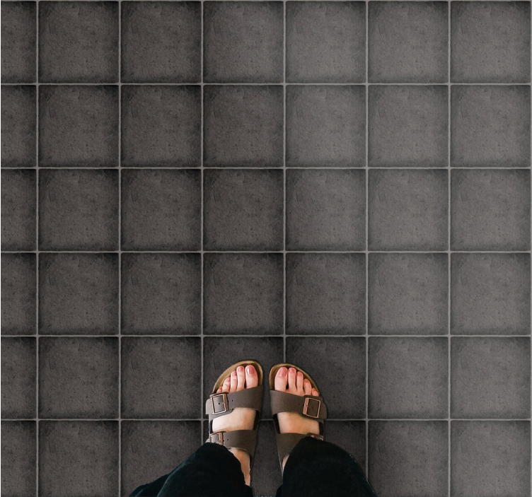 Vinil podovi efekt kamena izgled škriljevih pločica - TenStickers