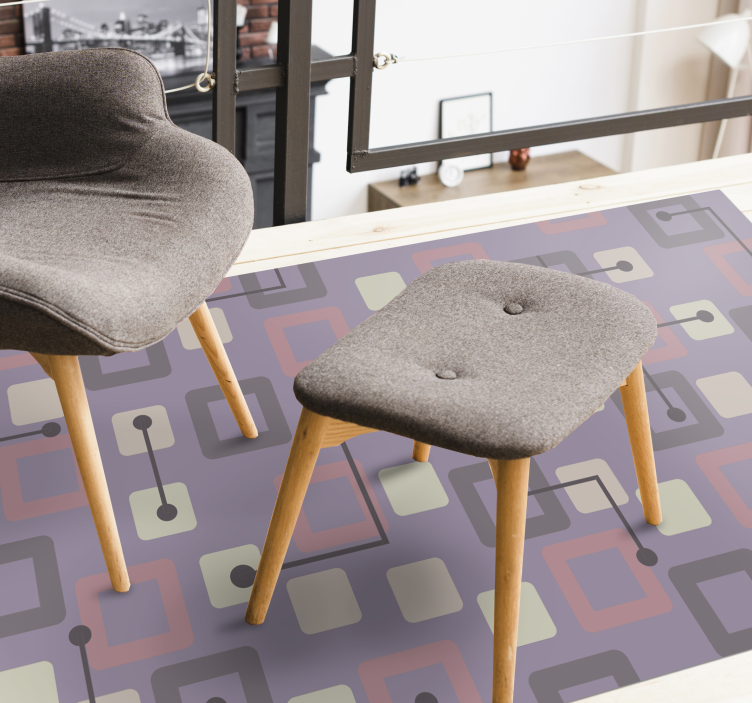 Vinil podovi geometrijski geometrijski sklopovi - TenStickers