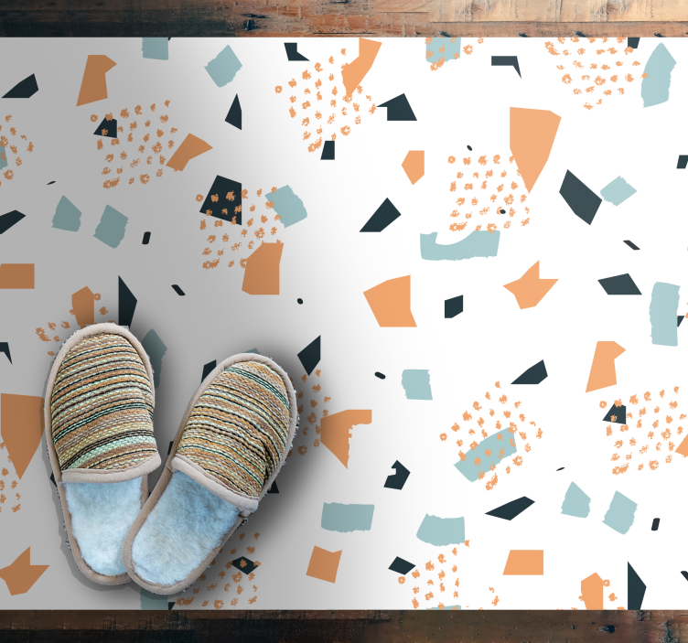 Vinil podovi geometrijski koncept apstraktnih oblika - TenStickers