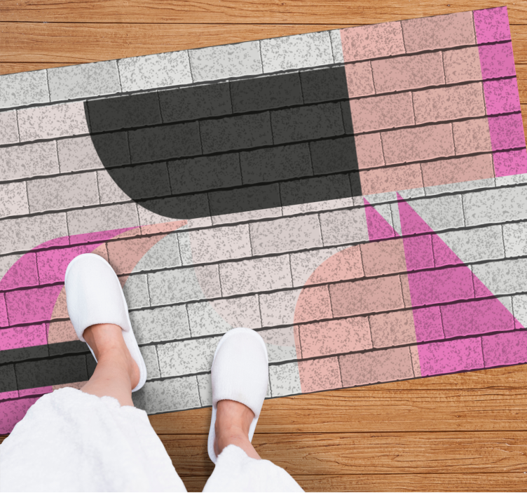 Vinil podovi geometrijski konceptualni segmenti boja - TenStickers