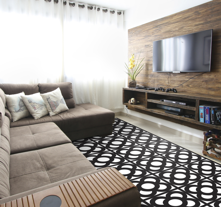 Vinil podovi geometrijski kružni motivi - TenStickers