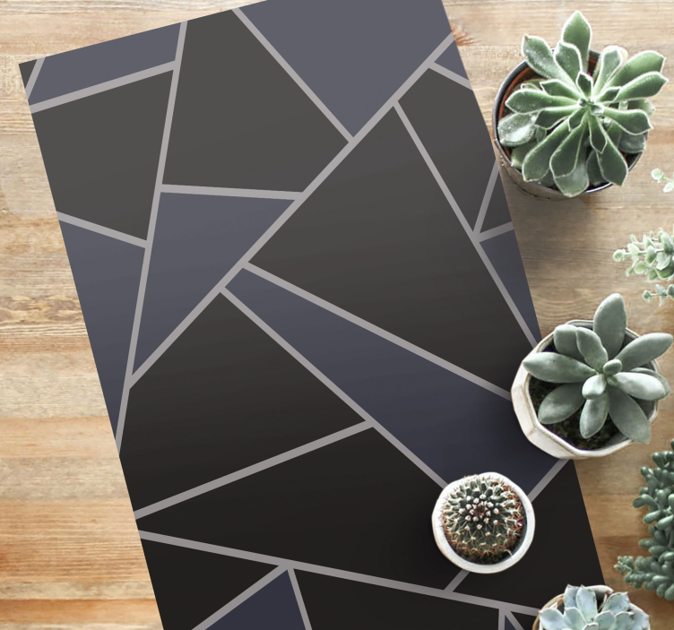 Vinil podovi geometrijski uglati geometrijski oblici - TenStickers