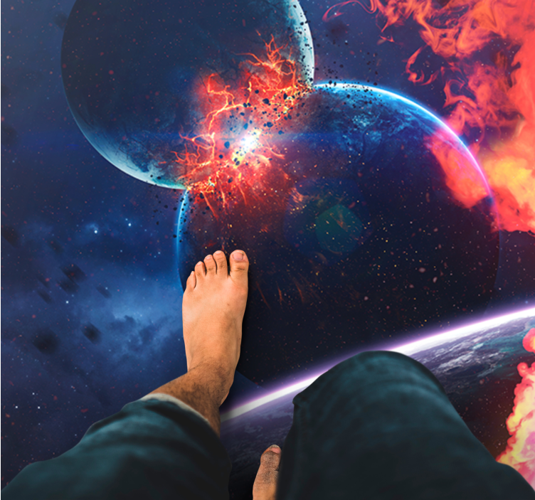 Vinil podovi zvijezde kozmička galaksijska avantura - TenStickers