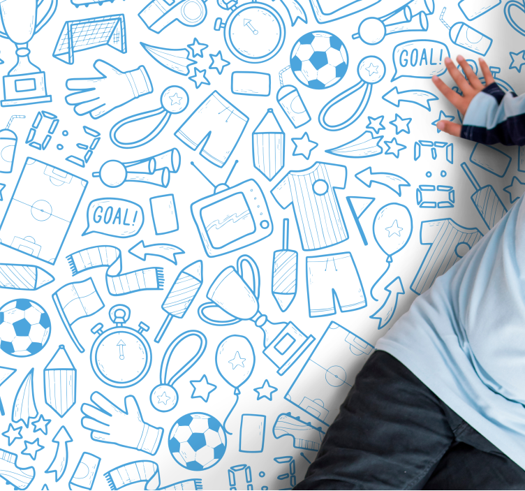 Vinil podovi igre sportski elementi - TenStickers