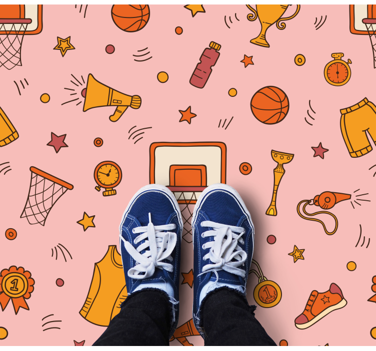 Vinil podovi igre sportsko-zabavni elementi - TenStickers