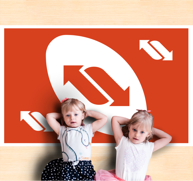 Vinil podovi igre usmjereno kretanje - TenStickers