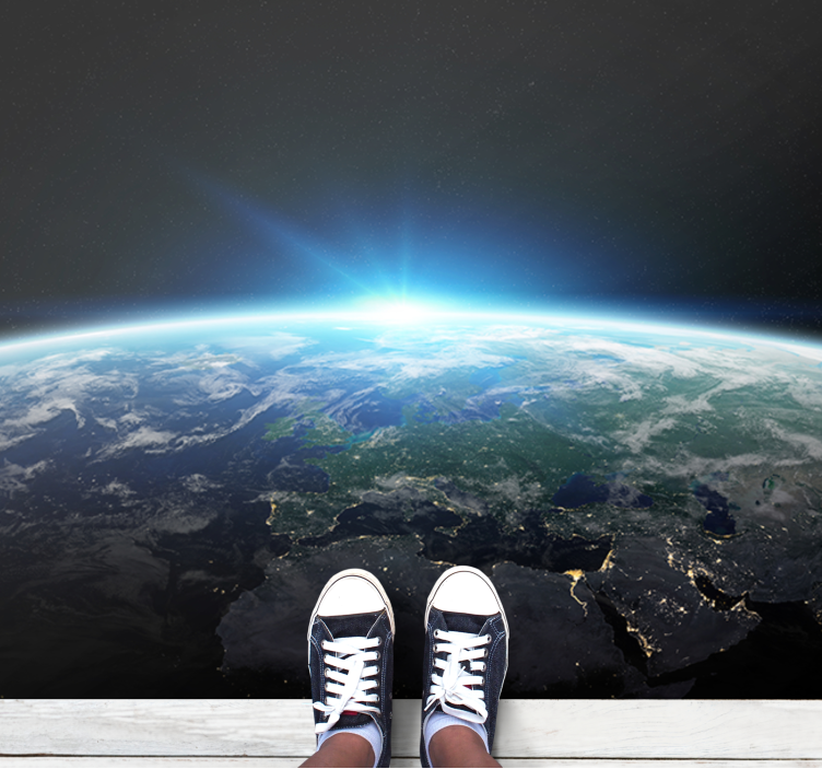 Vinil podovi tinejdžeri svijetli horizont zemlje - TenStickers