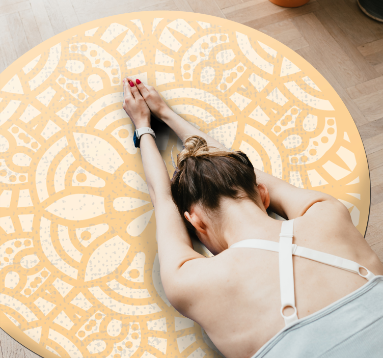 Vinil podovi mandala krug motiva mandale - TenStickers