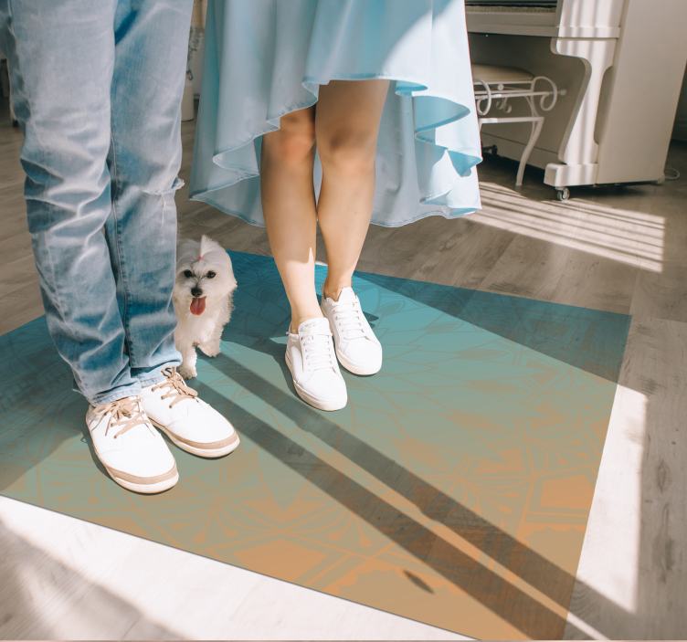 Vinil podovi mandala mandala gradijent - TenStickers