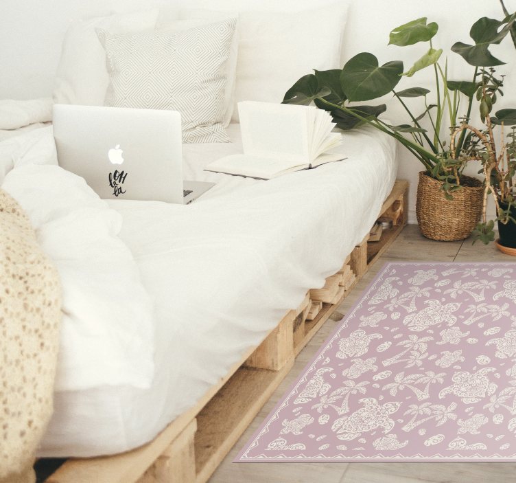 Vinil podovi mandala paisley mandala - TenStickers