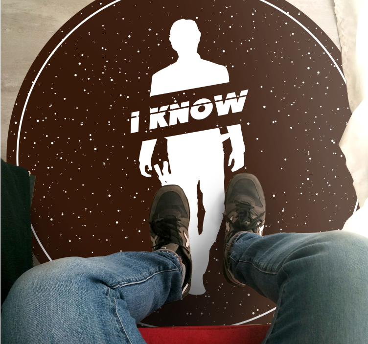 Vinil podovi minimalistički minimalistička silueta - TenStickers