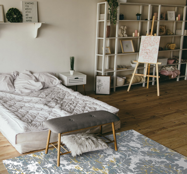 Vinil podovi mozaik apstraktna mozaička kompozicija - TenStickers