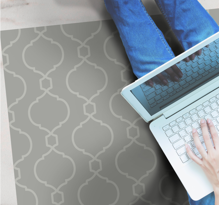 Vinil pločice elegantni geometrijski print - TenStickers