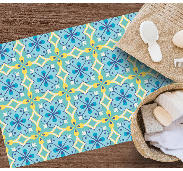 Vinil pločice cvjetajući elementi - TenStickers