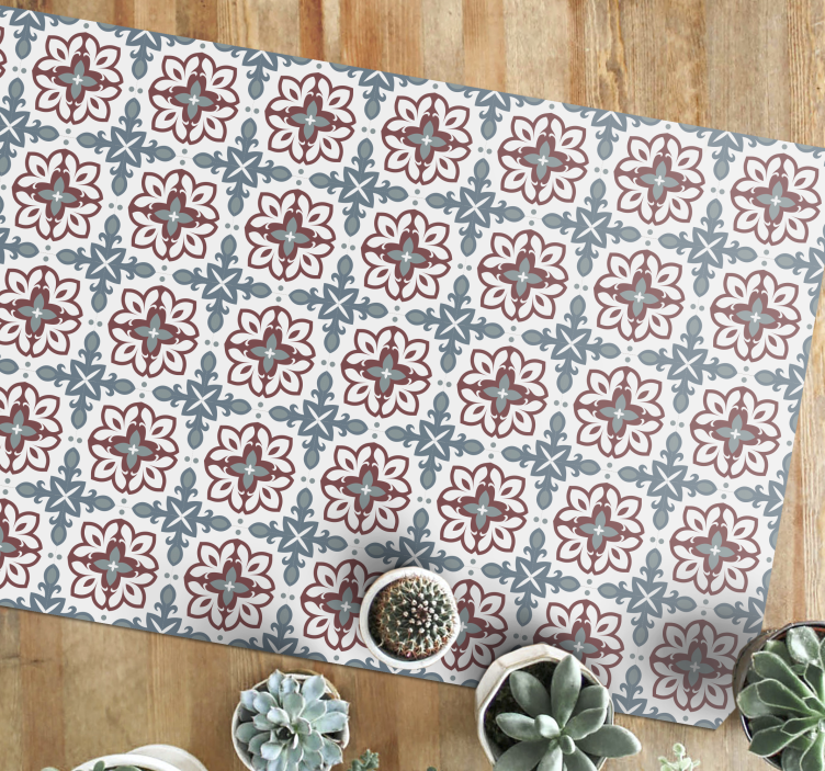 Vinil podovi mozaik element inspiriran botanikom - TenStickers